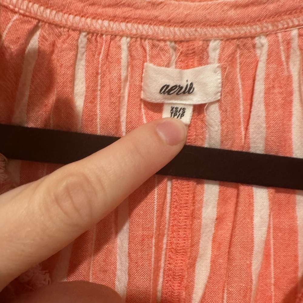 AERIE LINEN BLEND PULLOVER - Picture 7 of 8